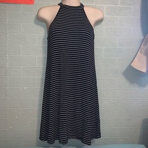 Striped soft and sexy dress